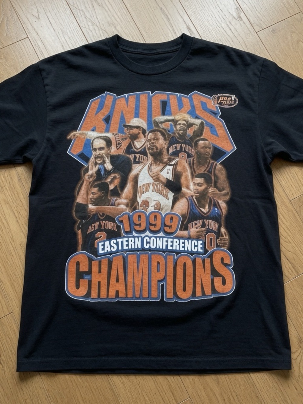 1999 New York Knicks Eastern Conference Champions Black Tee